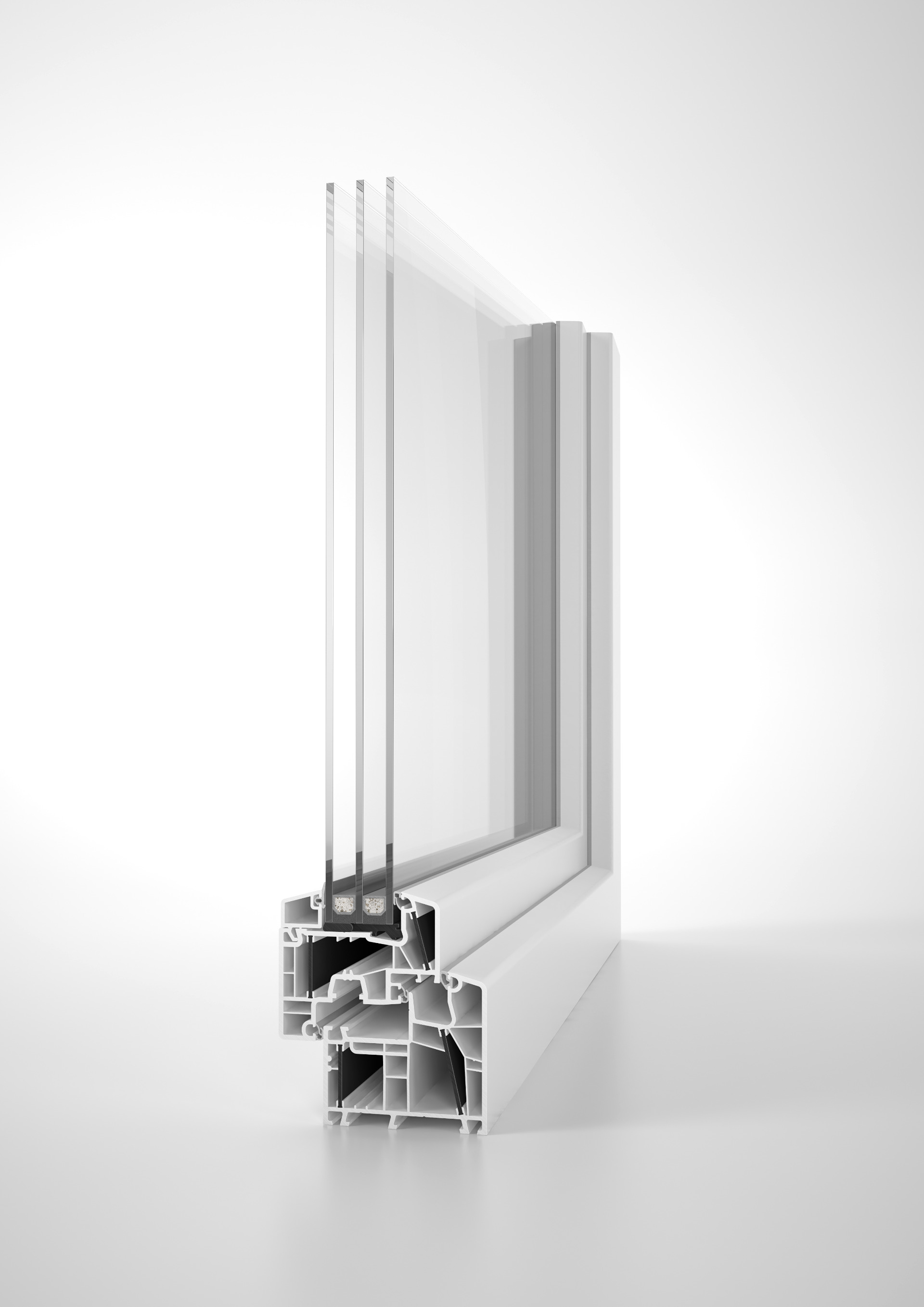 aluplast energeto 8000 Fenster-Rendering